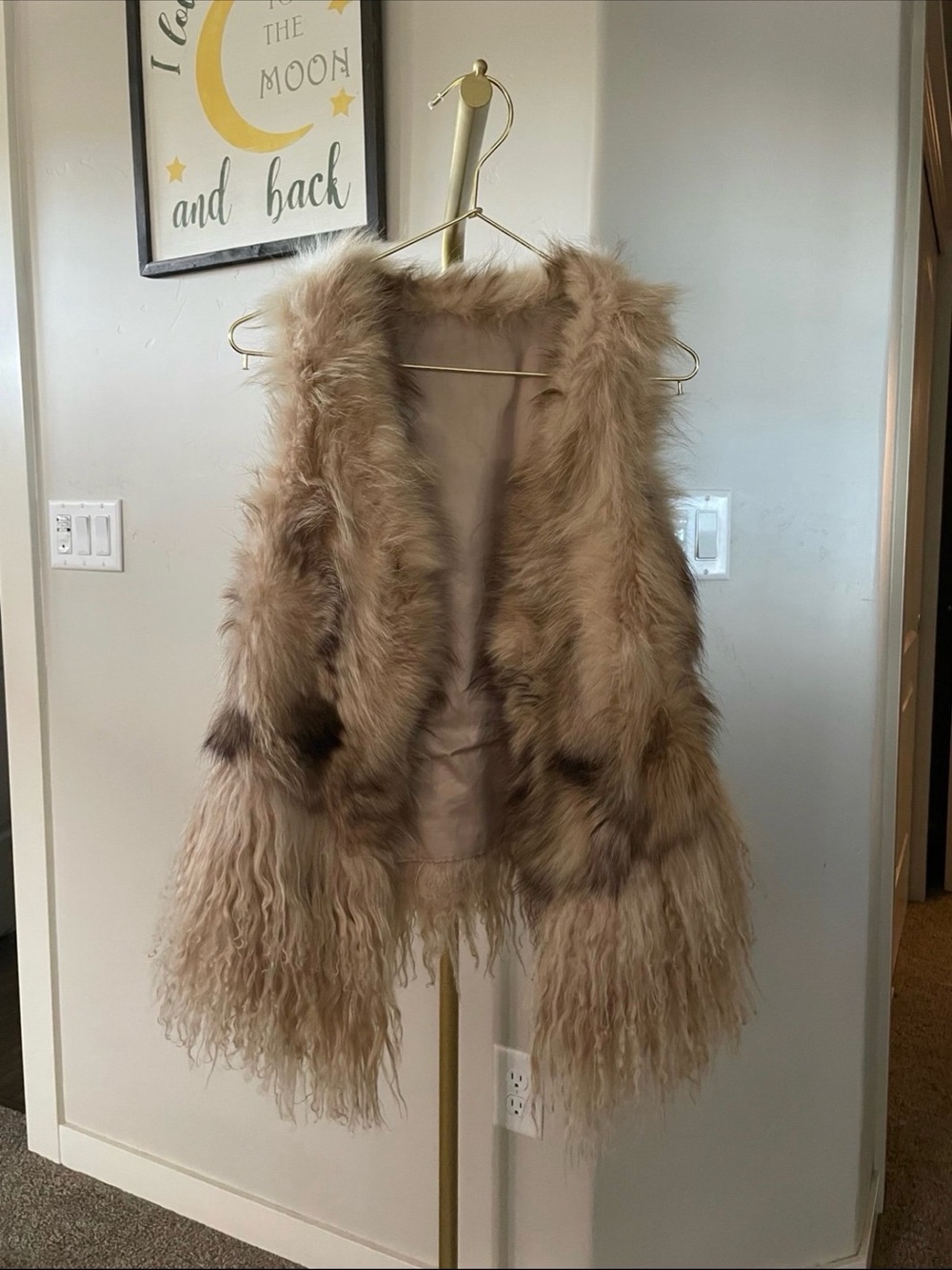Beautiful VINTAGE FUR VEST